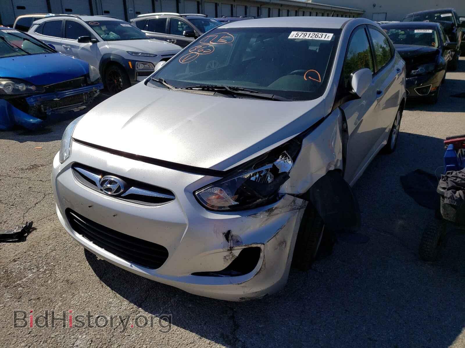 2013 HYUNDAI ACCENT - VIN: KMHCU4AE0DU320738 - Фото 2