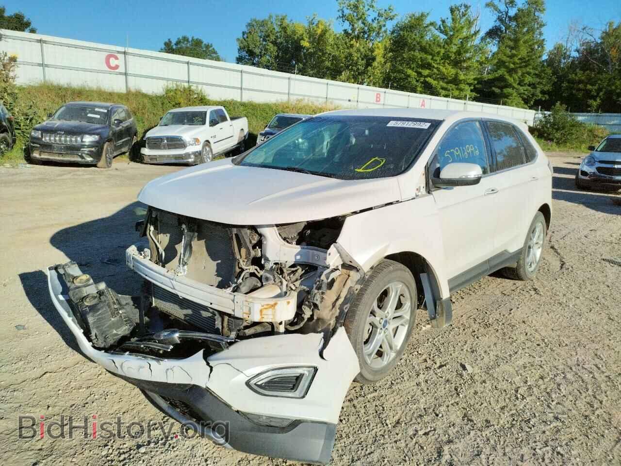 2015 FORD EDGE - VIN: 2FMTK3K91FBC06614 - Фото 2