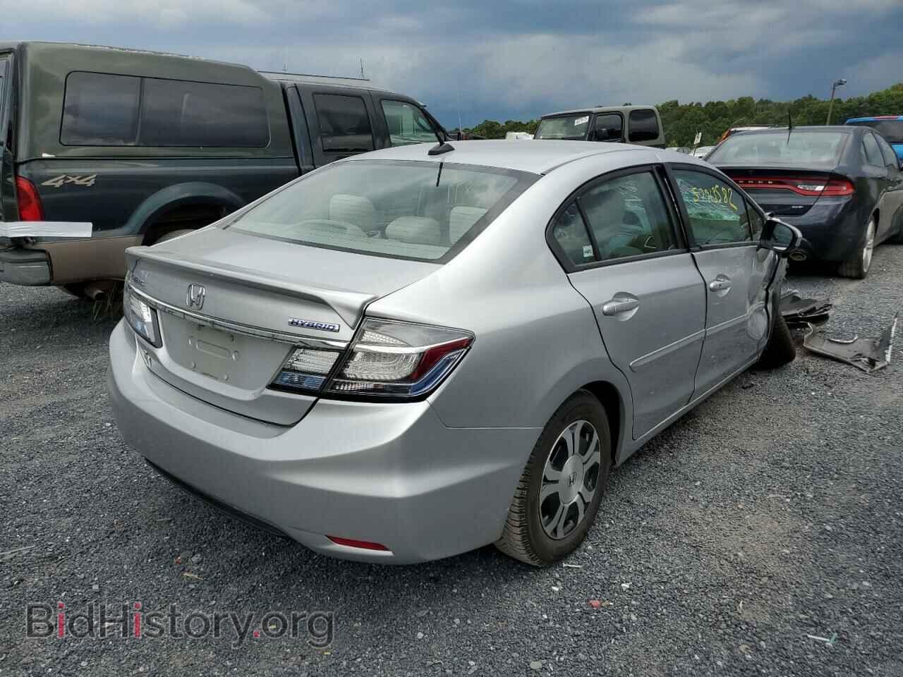 2014 HONDA CIVIC - VIN: 19XFB4F2XEE001546 - Фото 4