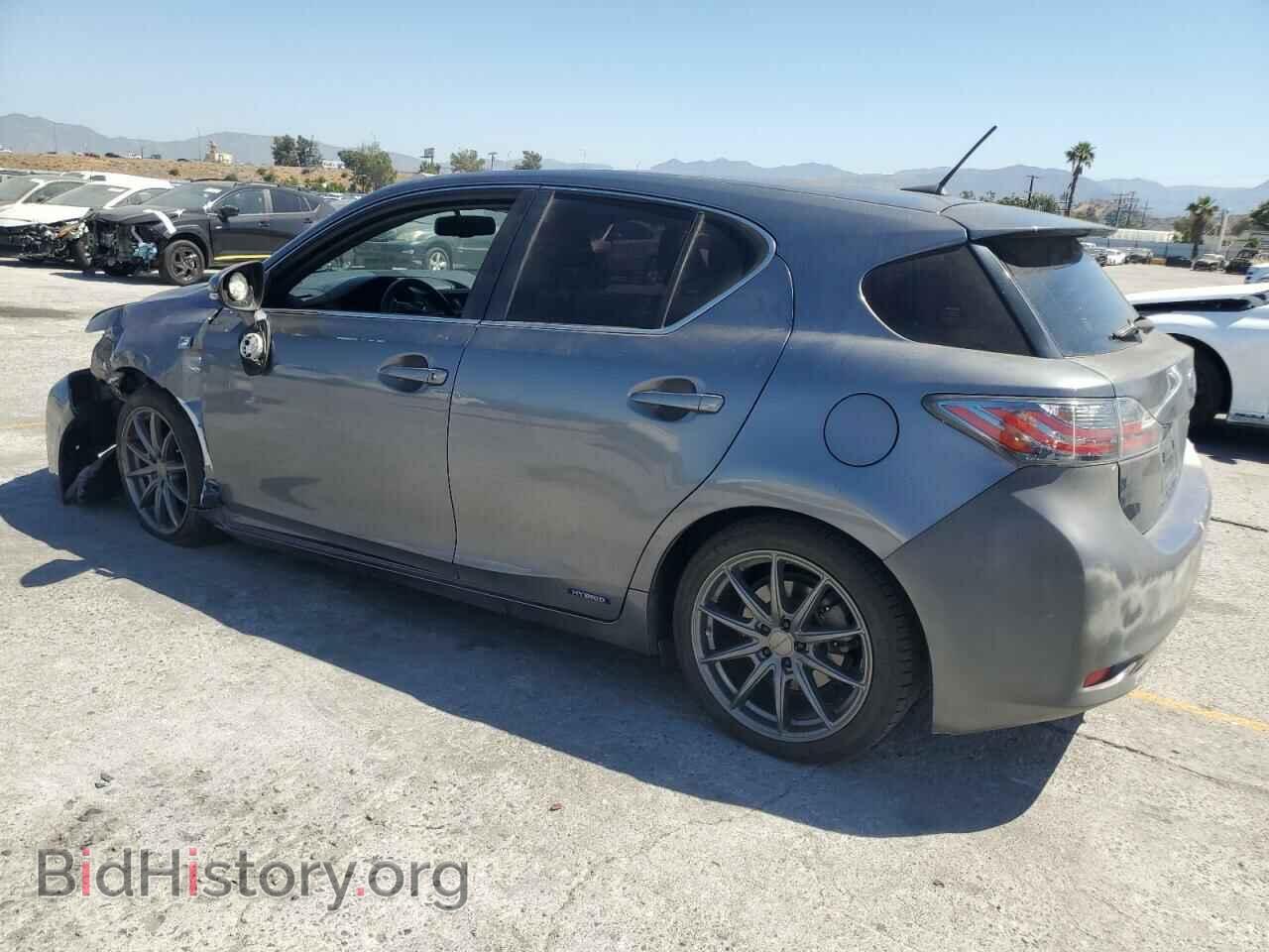 2012 LEXUS CT 200 - VIN: JTHKD5BH8C2116437 - Фото 2