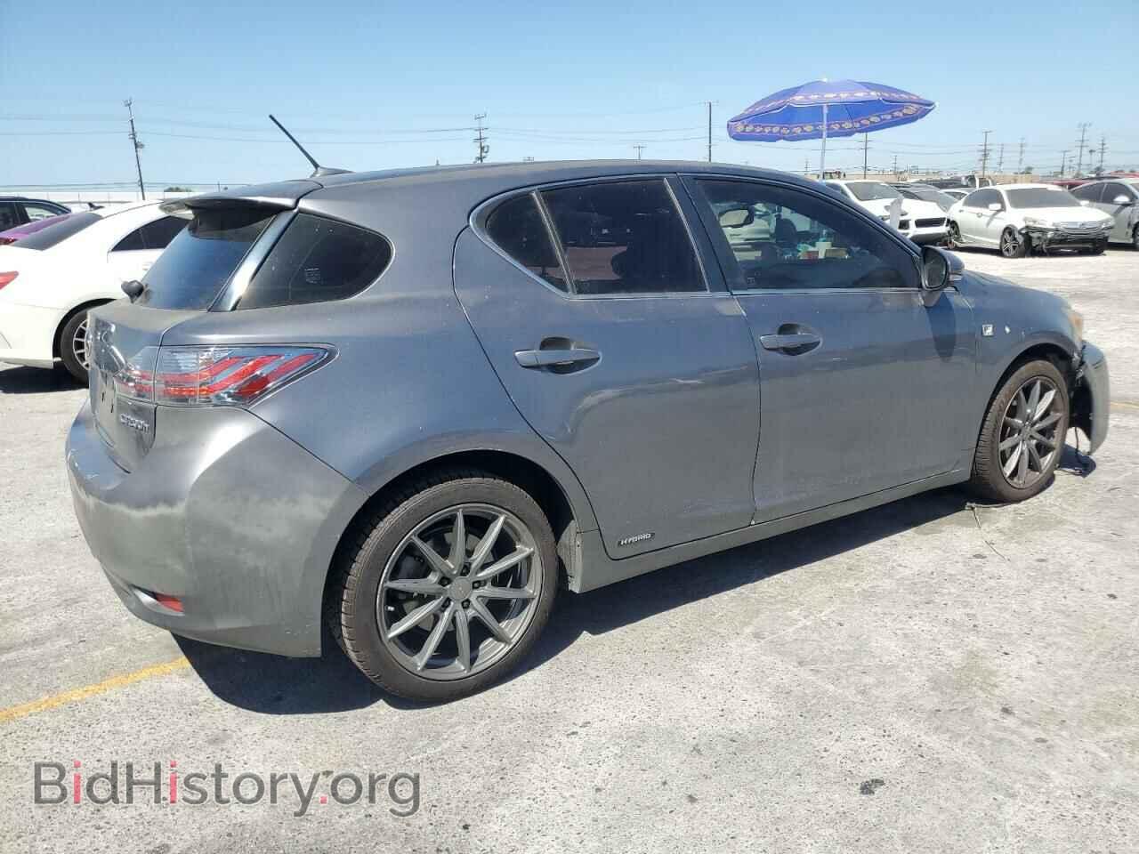2012 LEXUS CT 200 - VIN: JTHKD5BH8C2116437 - Фото 3