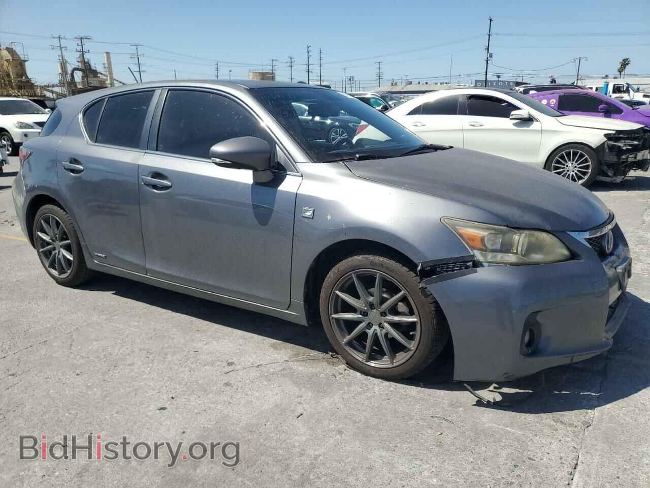 2012 LEXUS CT 200 - VIN: JTHKD5BH8C2116437 - Фото 4