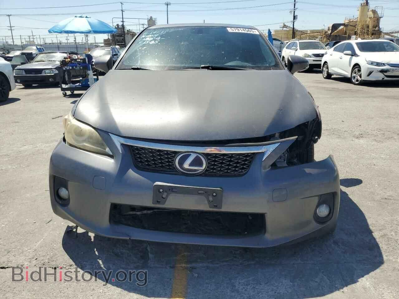 2012 LEXUS CT 200 - VIN: JTHKD5BH8C2116437 - Фото 5