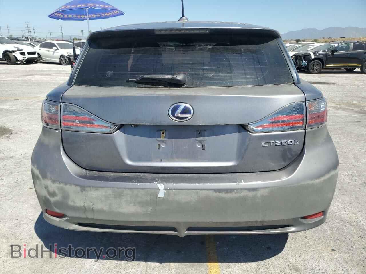 2012 LEXUS CT 200 - VIN: JTHKD5BH8C2116437 - Фото 6