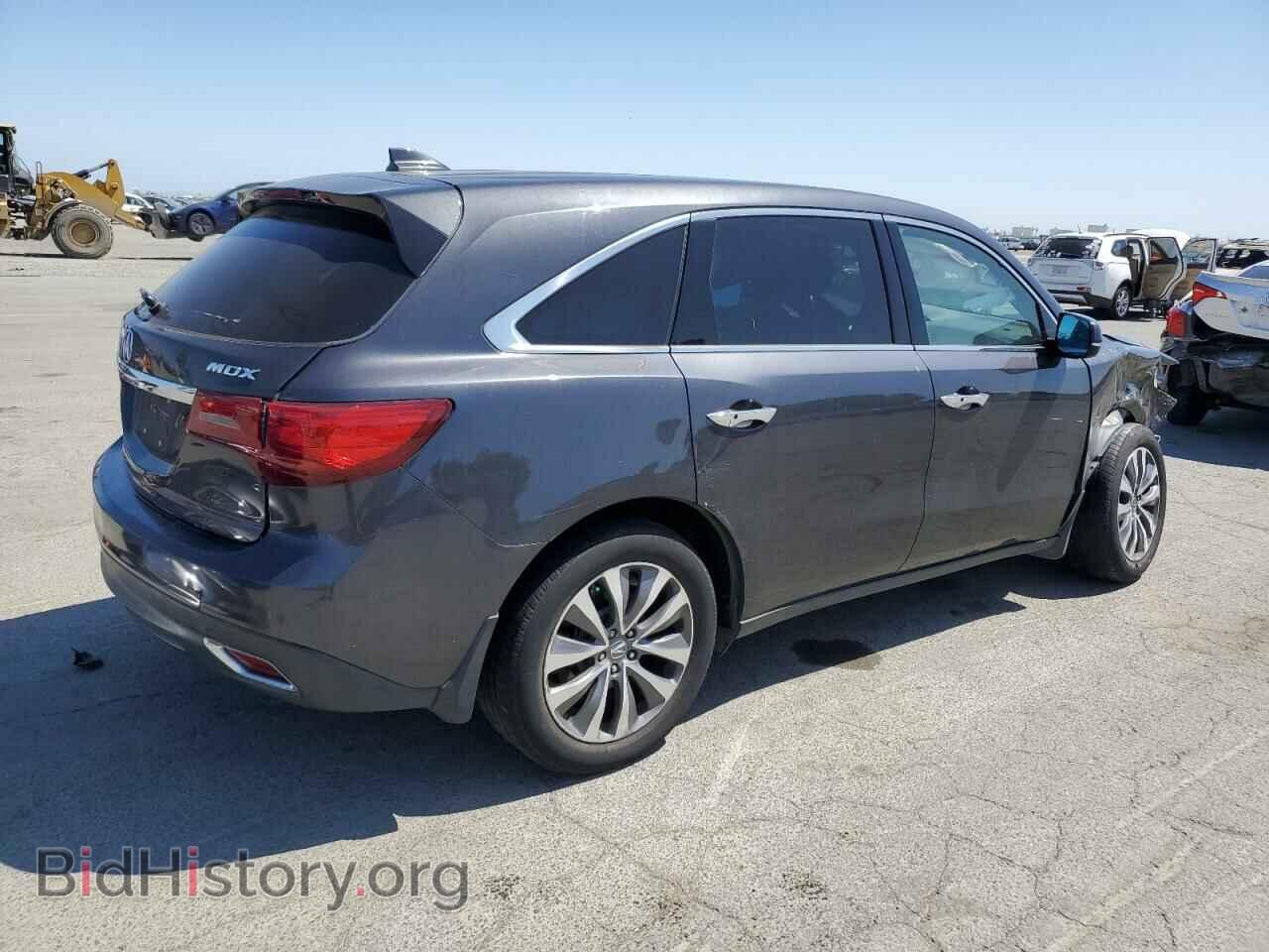 2014 ACURA MDX - VIN: 5FRYD3H45EB010899 - Фото 3