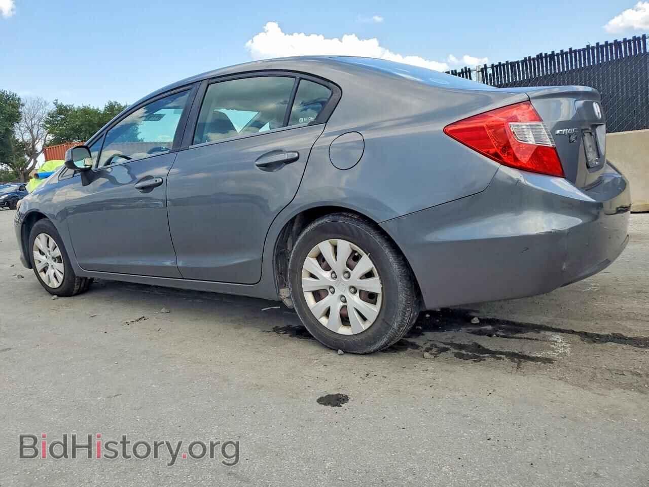 2012 HONDA CIVIC - VIN: 2HGFB2F50CH315398 - Фото 2