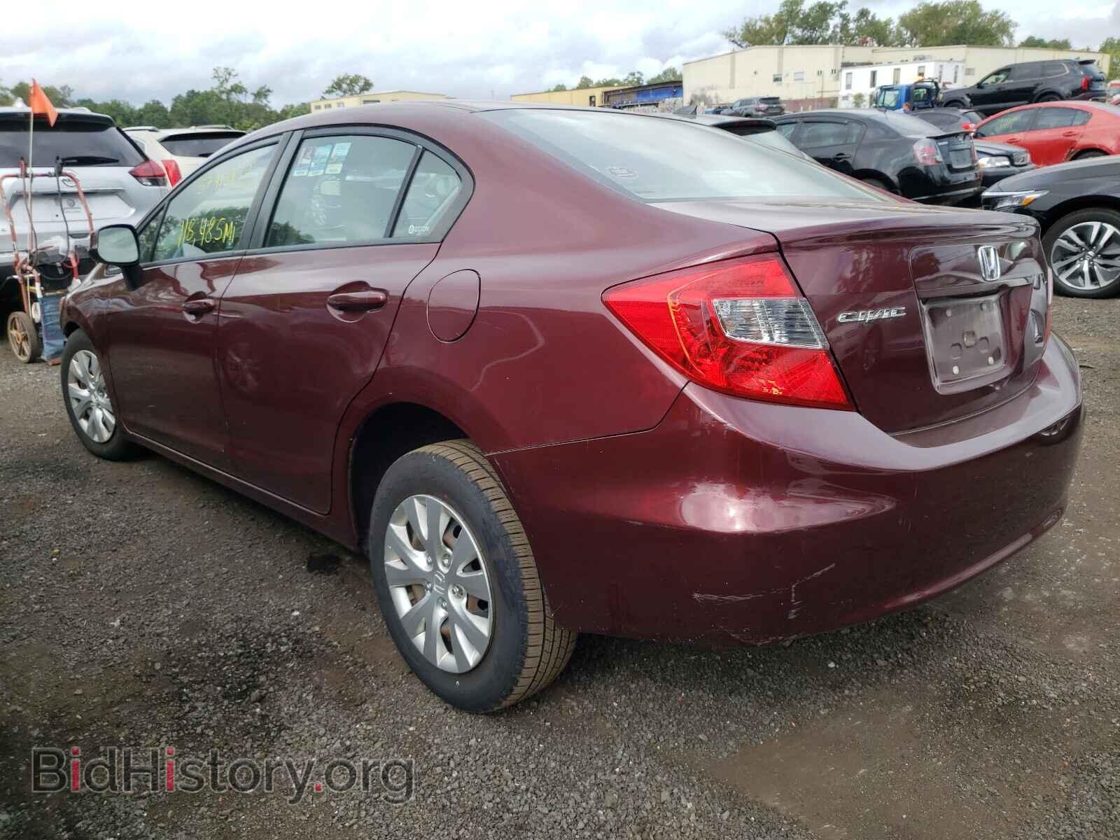 2012 HONDA CIVIC - VIN: 2HGFB2F52CH589279 - Фото 3