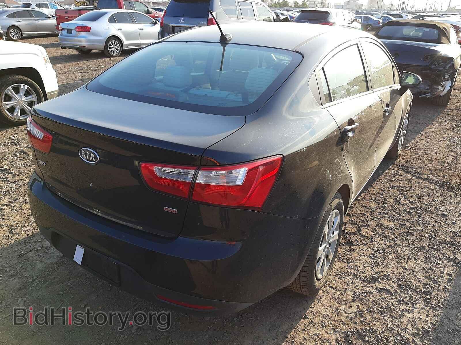 2012 KIA RIO - VIN: KNADM4A30C6088178 - Фото 4