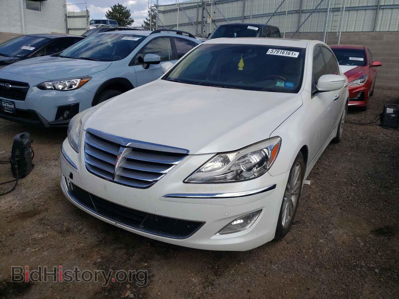 2012 HYUNDAI GENESIS - VIN: KMHGC4DH4CU203561 - Фото 2