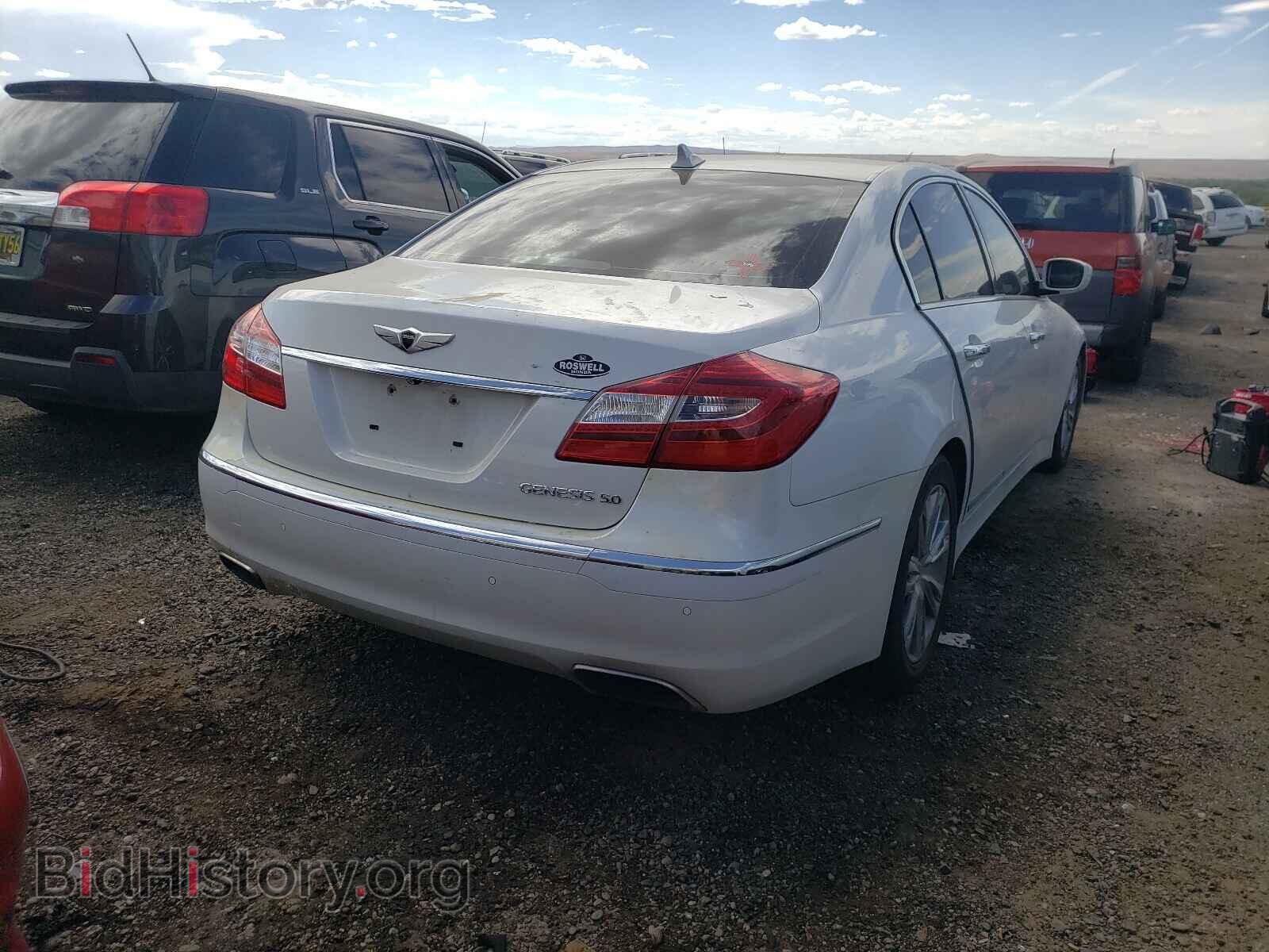 2012 HYUNDAI GENESIS - VIN: KMHGC4DH4CU203561 - Фото 4