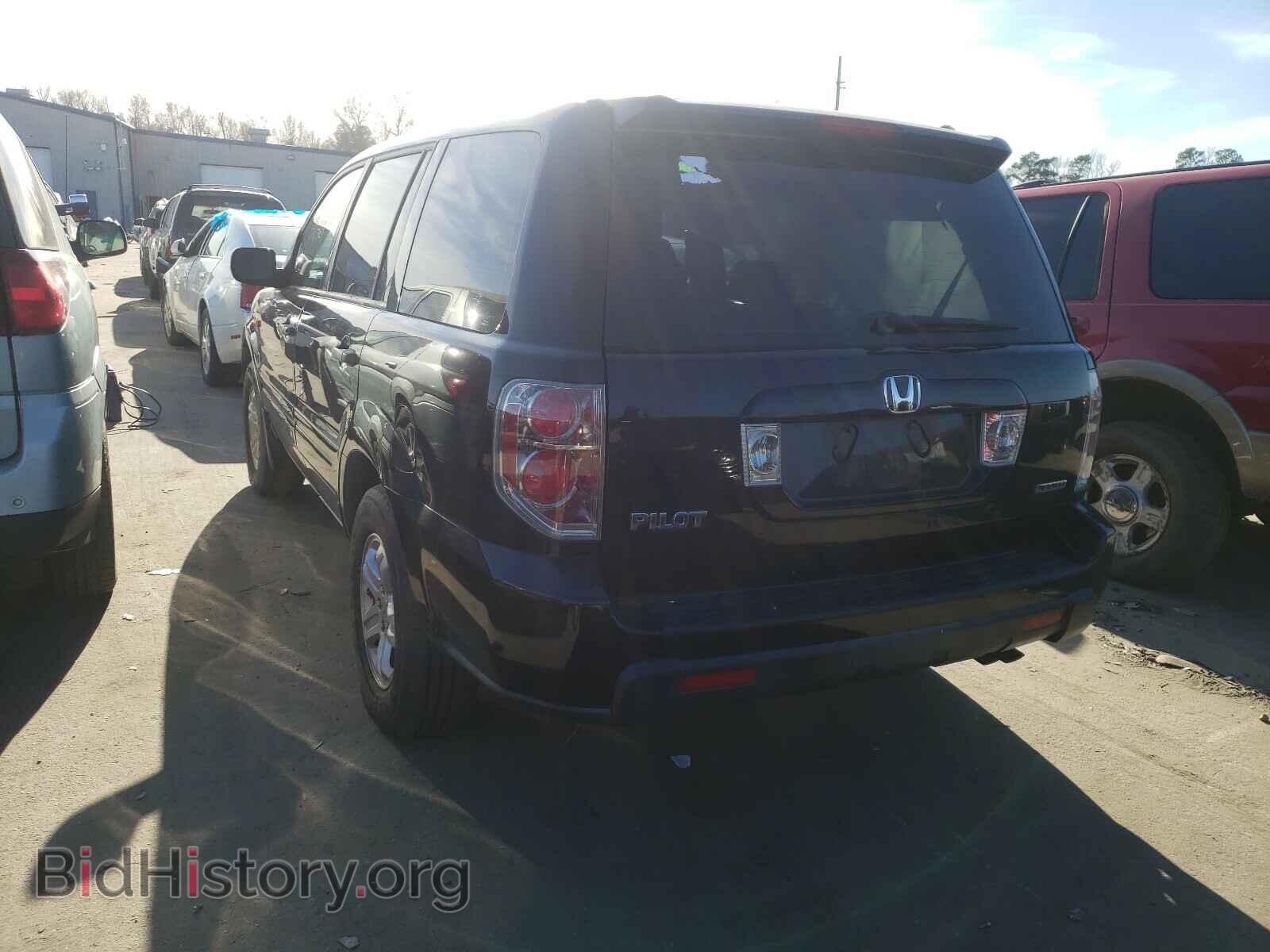 2007 HONDA PILOT - VIN: 2HKYF18197H536639 - Фото 3