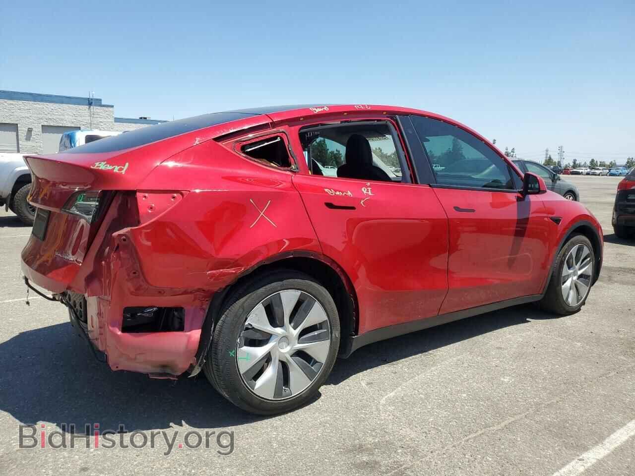 2021 TESLA MODEL Y - VIN: 5YJYGDEE4MF124824 - Фото 3