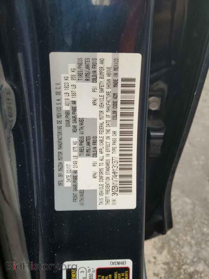 2017 MAZDA 3 - VIN: 3MZBN1V74HM131377 - Фото 12