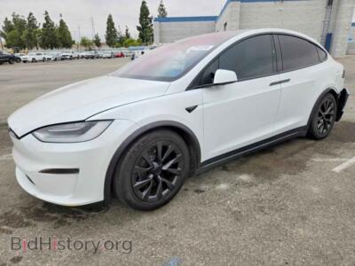 2023 Tesla MODEL X, белый — VIN 7SAXCDE52PF403526, Copart