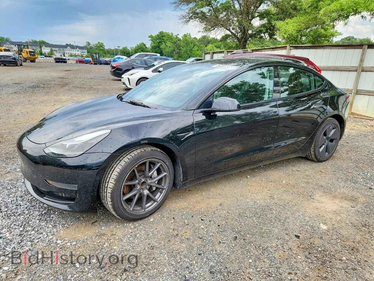 Photo 5YJ3E1EAXNF368748 - TESLA MODEL 3 2022