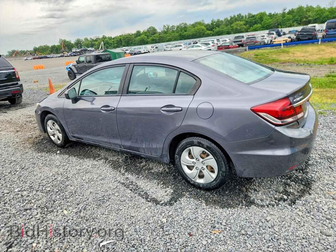 2014 HONDA CIVIC - VIN: 19XFB2F5XEE202412 - Фото 2