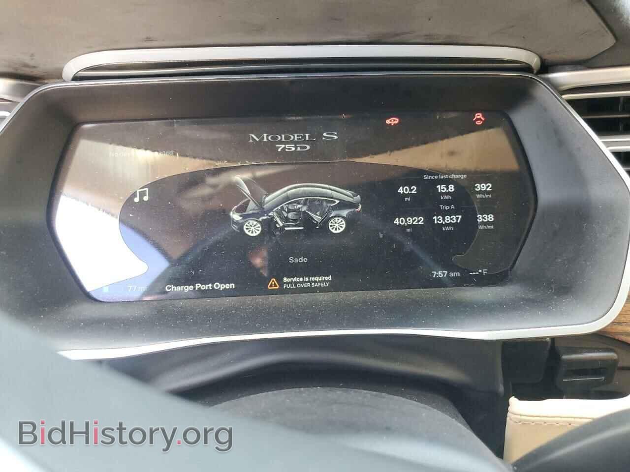 2017 TESLA MODEL S - VIN: 5YJSA1E2XHF194670 - Фото 9