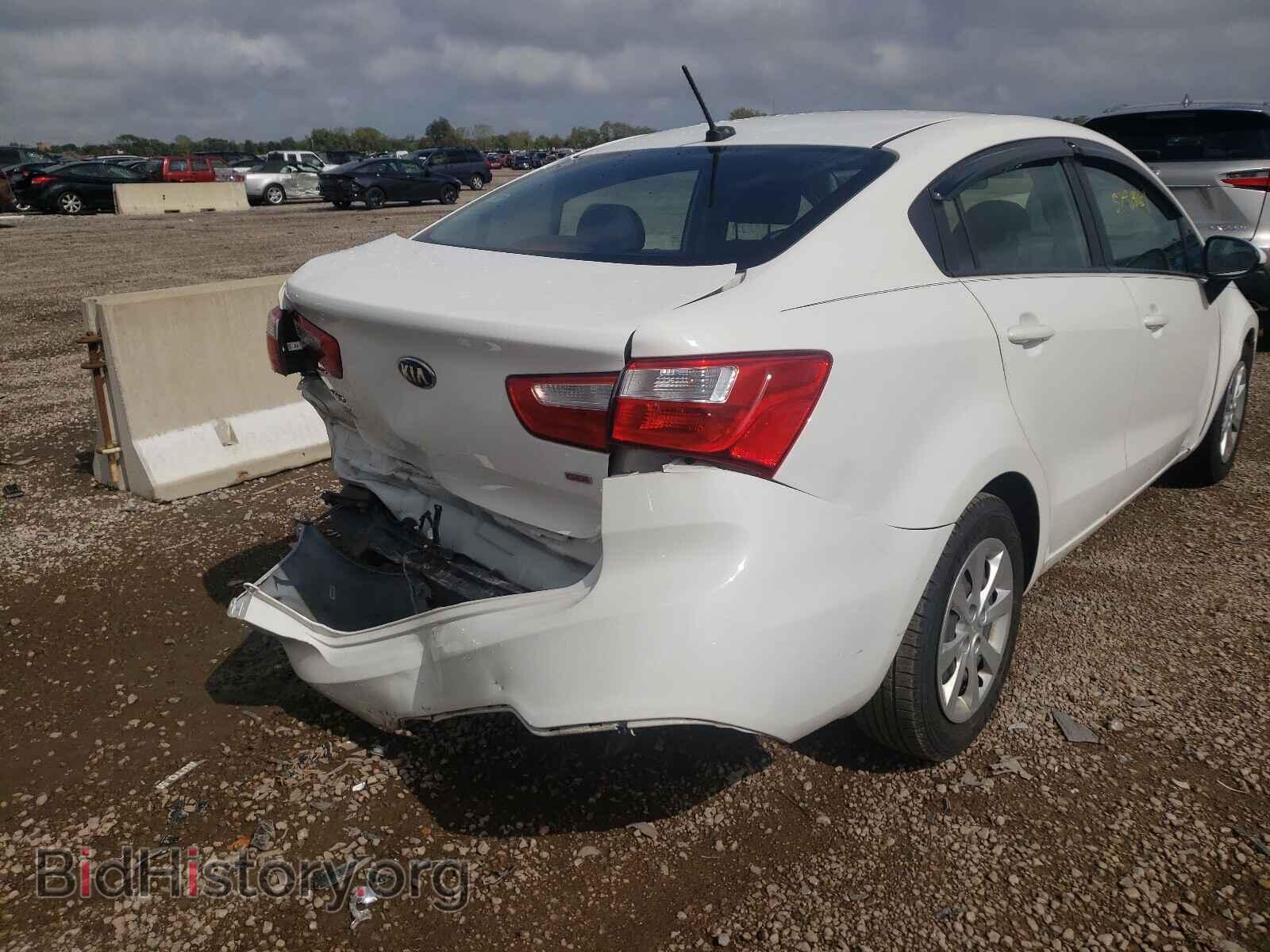 2015 KIA RIO - VIN: KNADM4A30F6460056 - Фото 4
