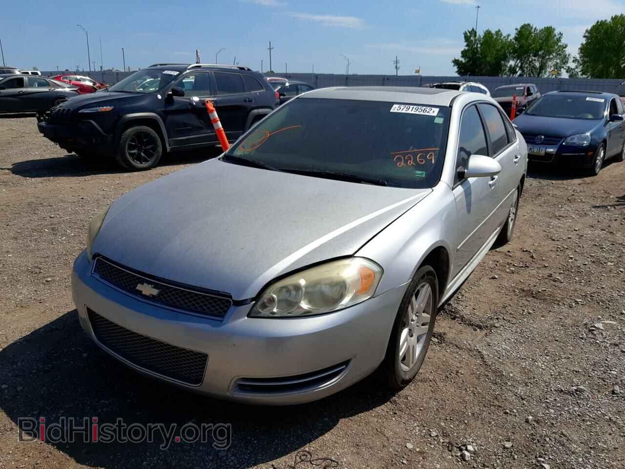 2013 CHEVROLET IMPALA - VIN: 2G1WG5E32D1192269 - Фото 2
