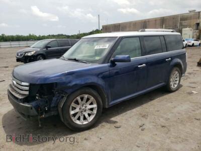 2012 Ford FLEX SEL, blue — VIN 2FMHK6CC2CBD21722, Copart