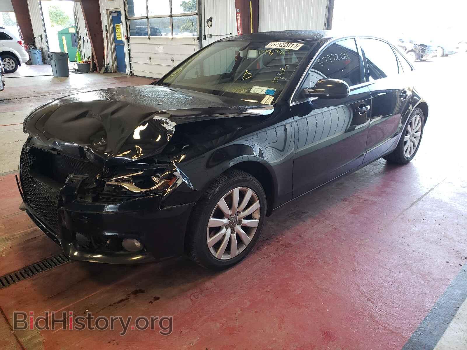 2012 AUDI A4 - VIN: WAUBFAFL0CN013737 - Фото 2