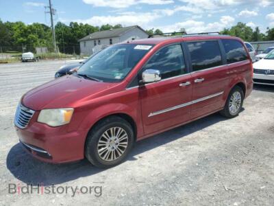2011 Chrysler MINIVAN Limited, red — VIN 2A4RR6DG0BR667273, Copart