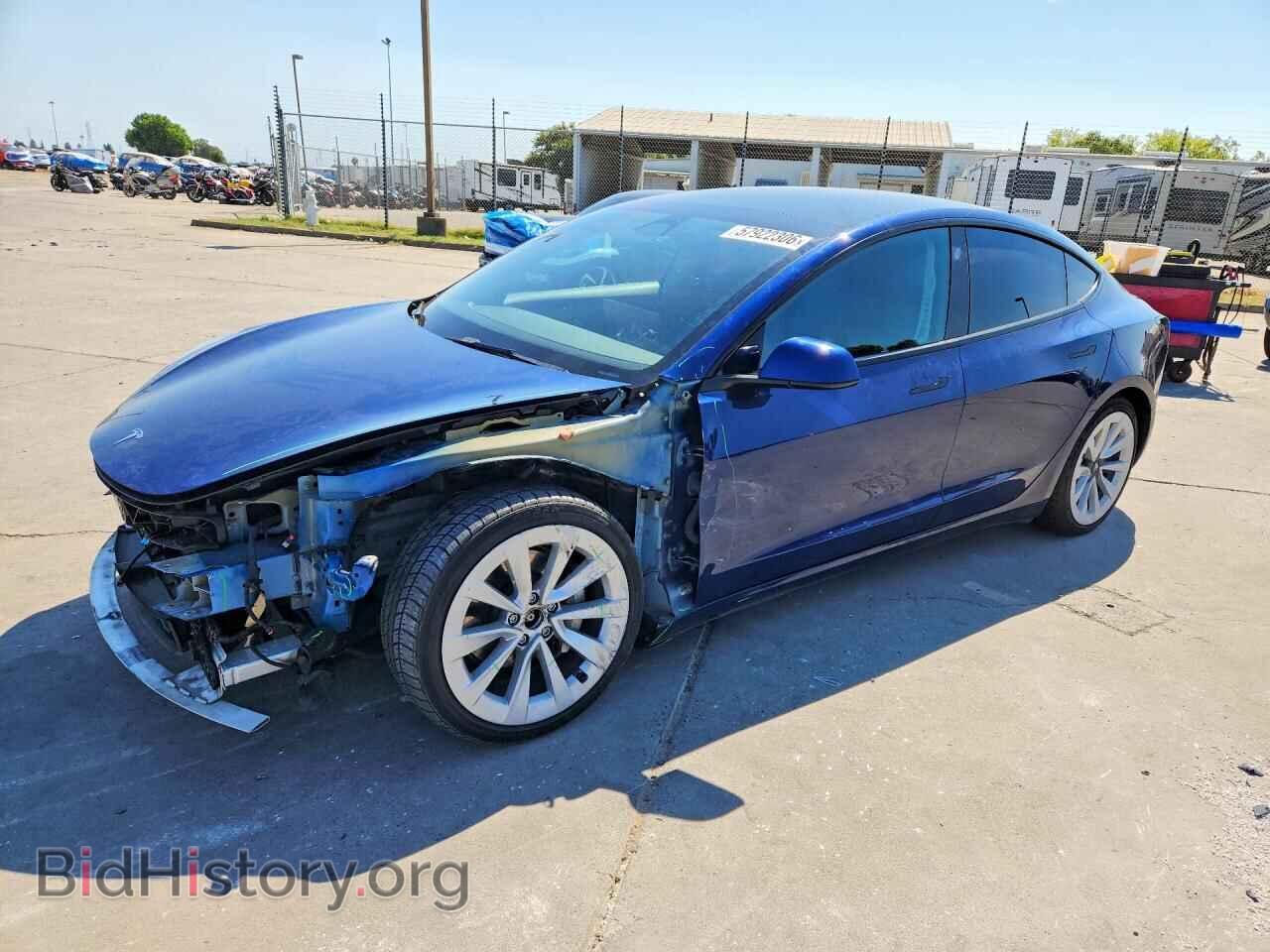 Фотография 5YJ3E1EB0NF106357 - TESLA MODEL 3 2022