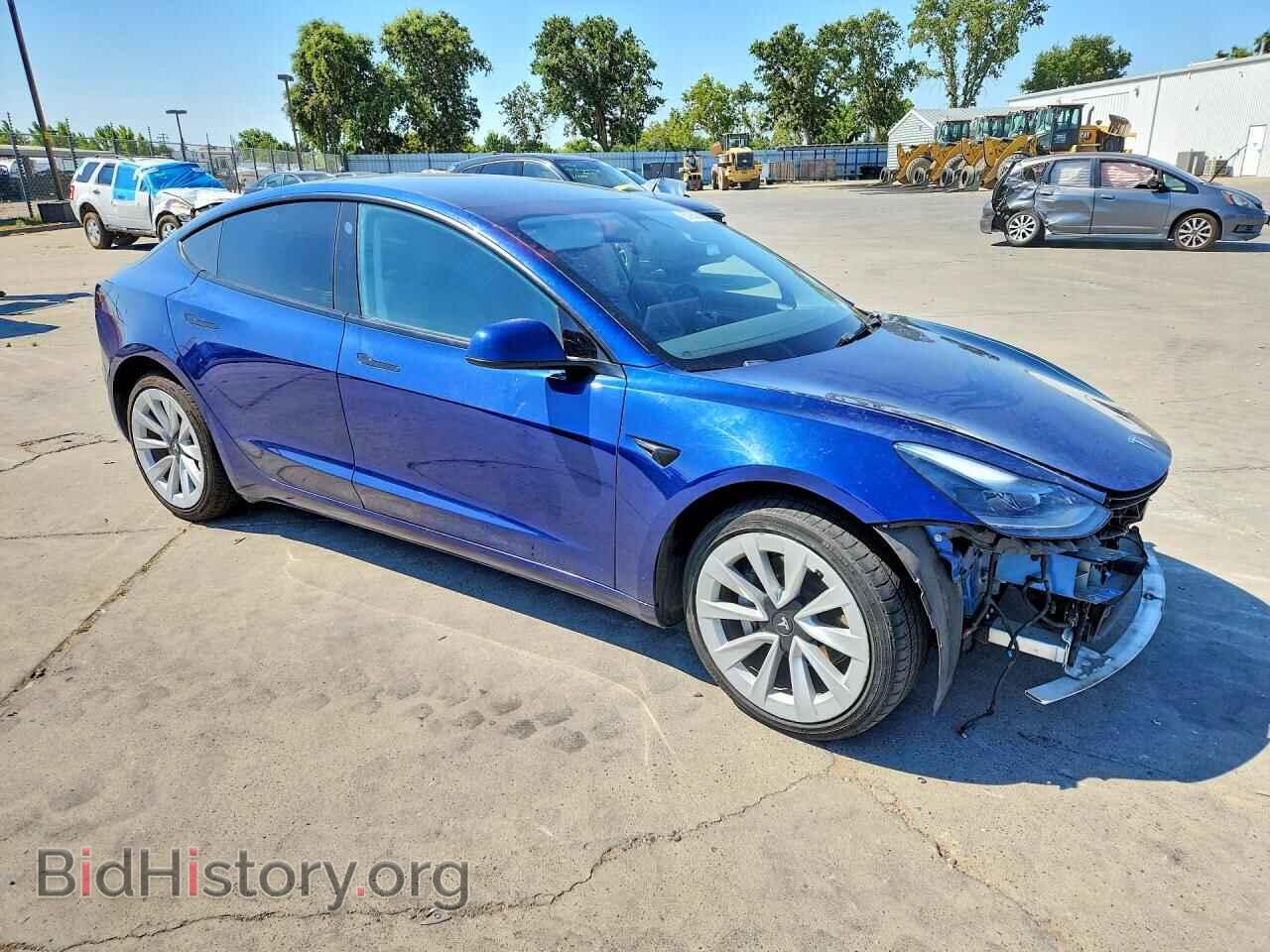 2022 TESLA MODEL 3 - VIN: 5YJ3E1EB0NF106357 - Фото 4