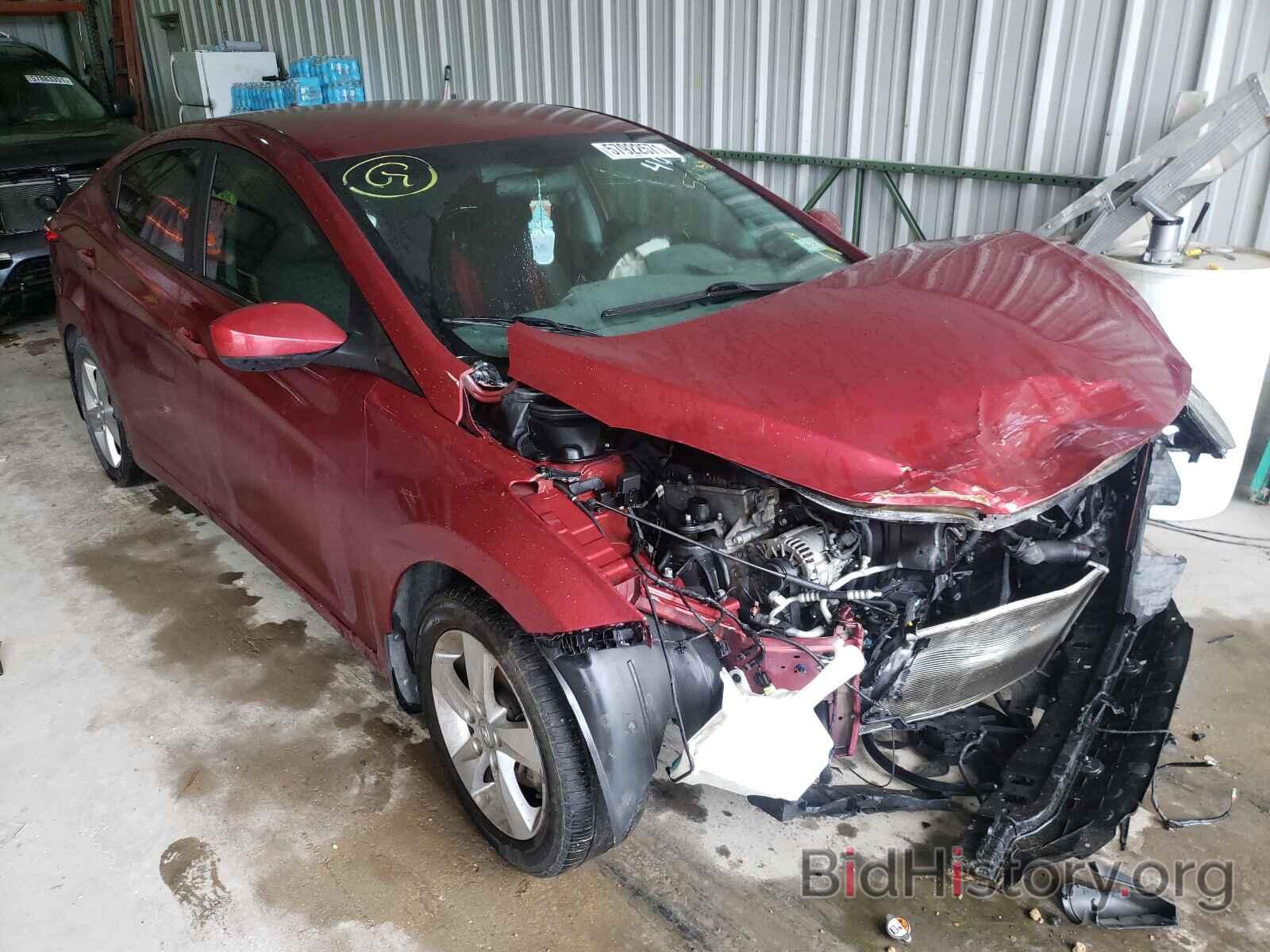 Photo 5NPDH4AE2DH400291 - HYUNDAI ELANTRA 2013