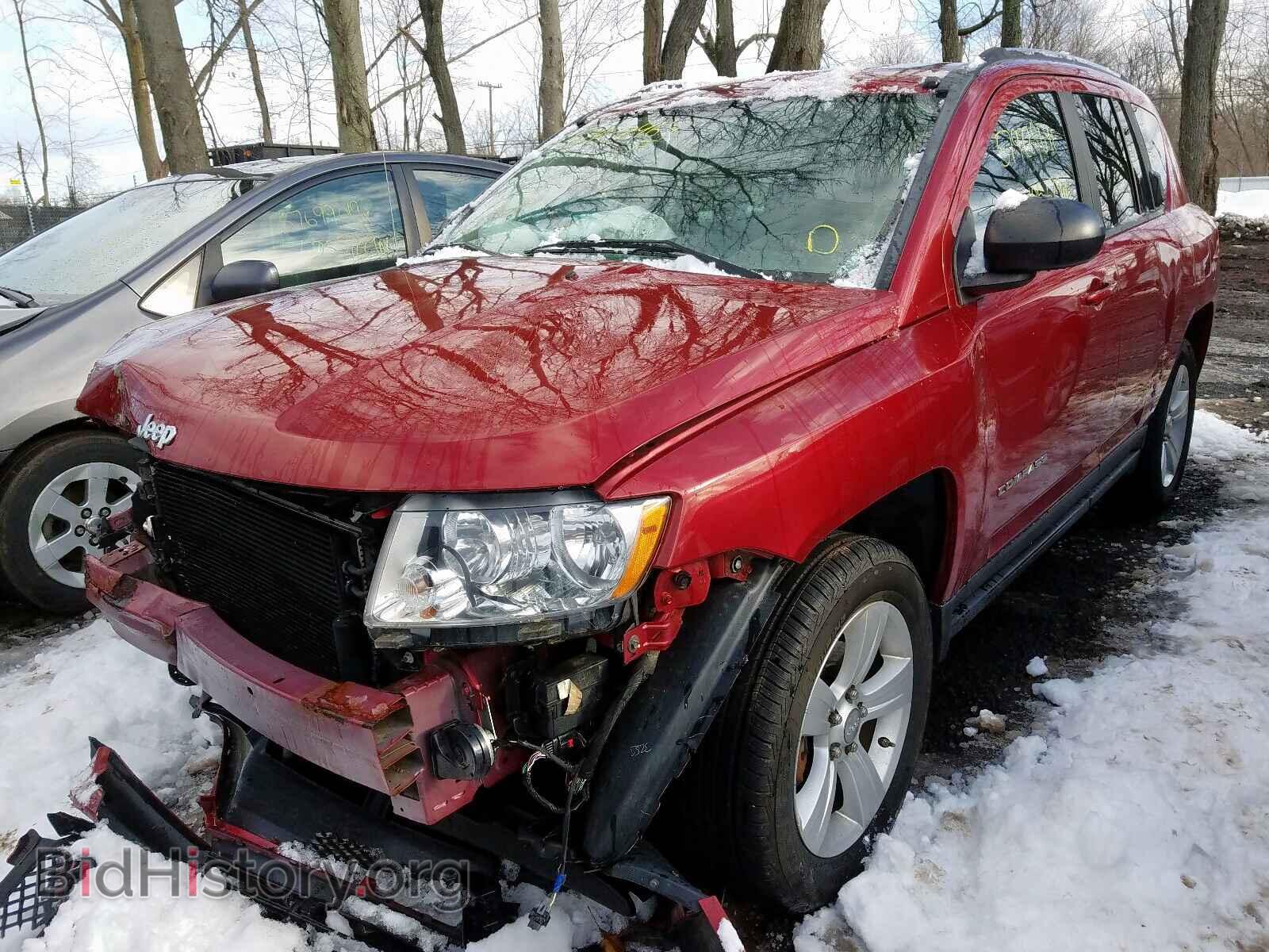 2012 JEEP COMPASS LA - VIN: 1C4NJDEB3CD616373 - Фото 2