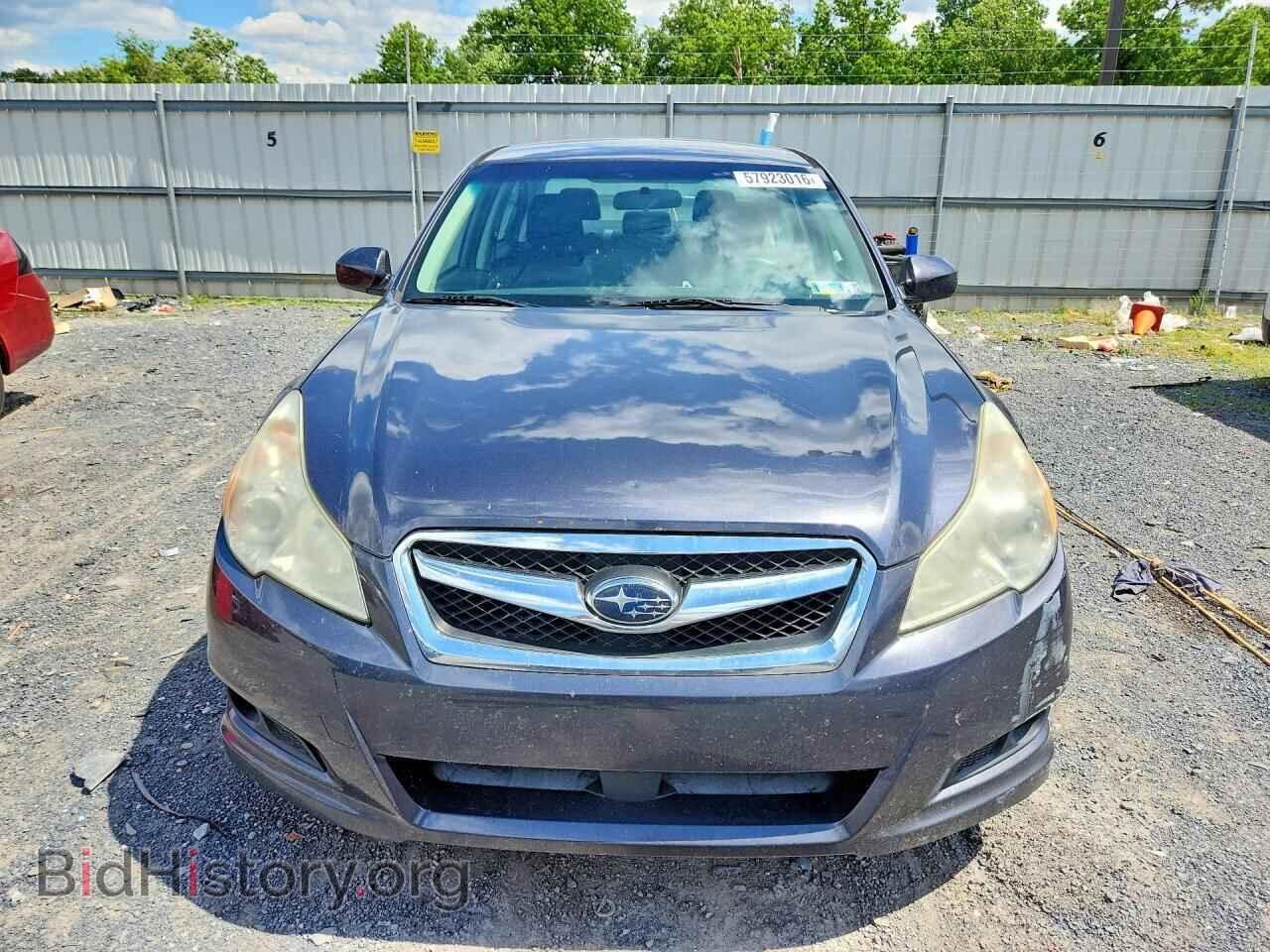 2012 SUBARU LEGACY - VIN: 4S3BMBA69C3036543 - Фото 5