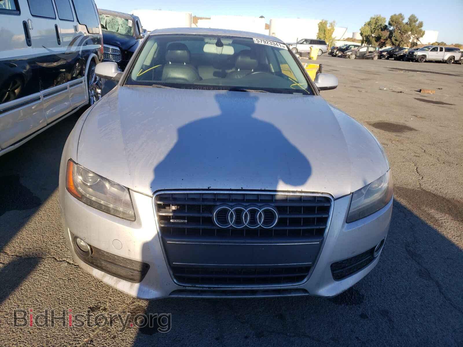 2010 AUDI A5 - VIN: WAULFAFRXAA036519 - Фото 9