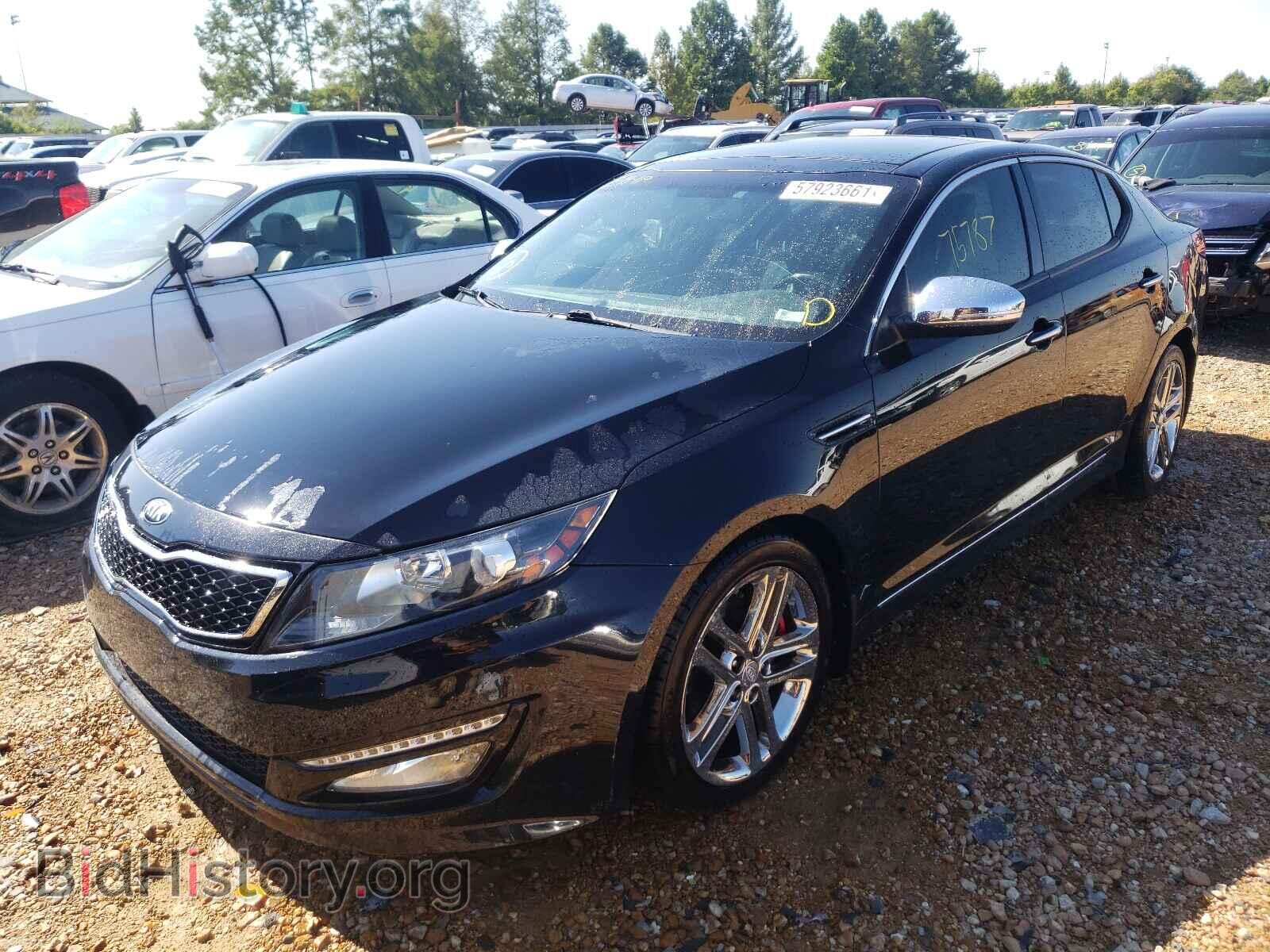 2013 KIA OPTIMA - VIN: 5XXGR4A62DG090741 - Фото 2