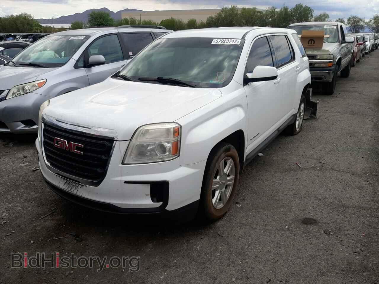2016 GMC TERRAIN - VIN: 2GKALMEK1G6218418 - Фото 2