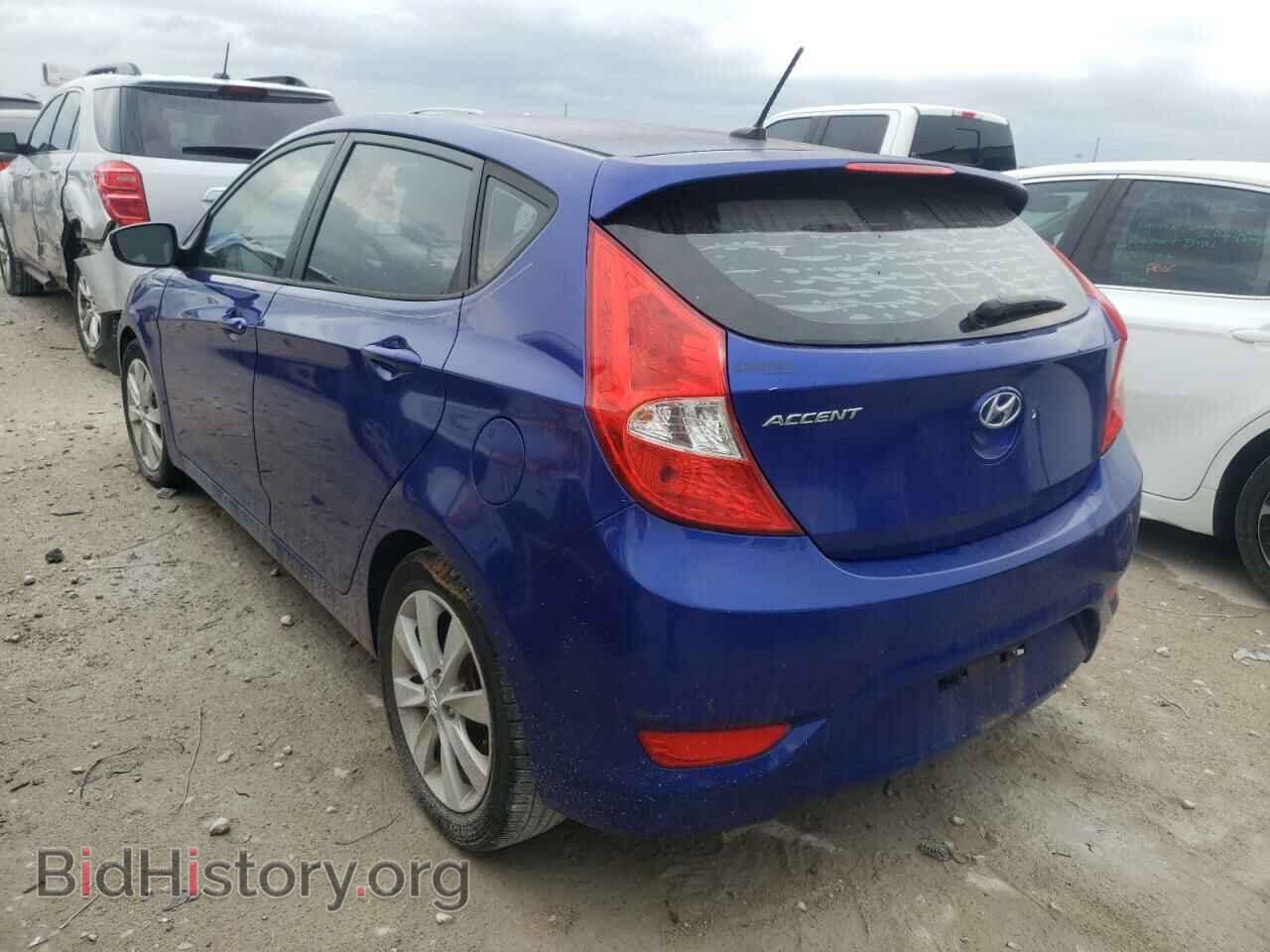 2013 HYUNDAI ACCENT - VIN: KMHCU5AEXDU090566 - Фото 3