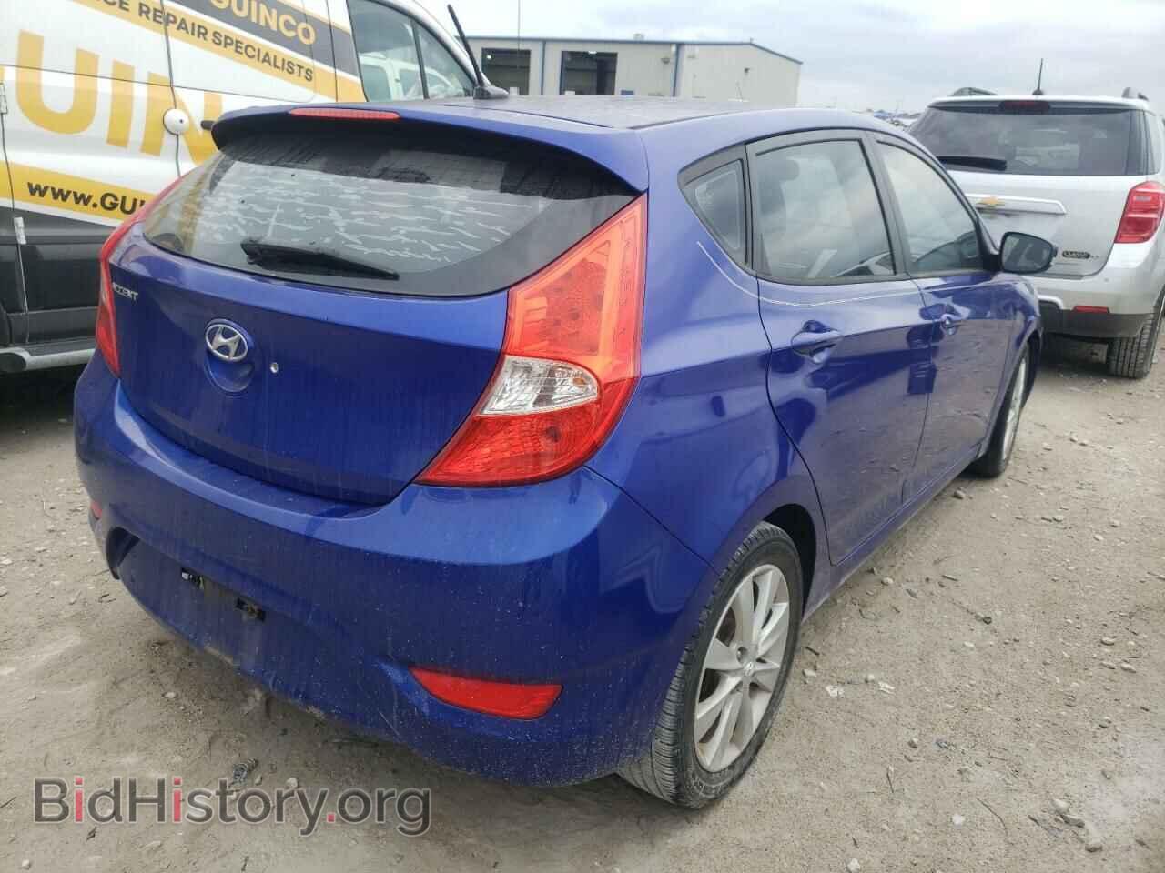 2013 HYUNDAI ACCENT - VIN: KMHCU5AEXDU090566 - Фото 4