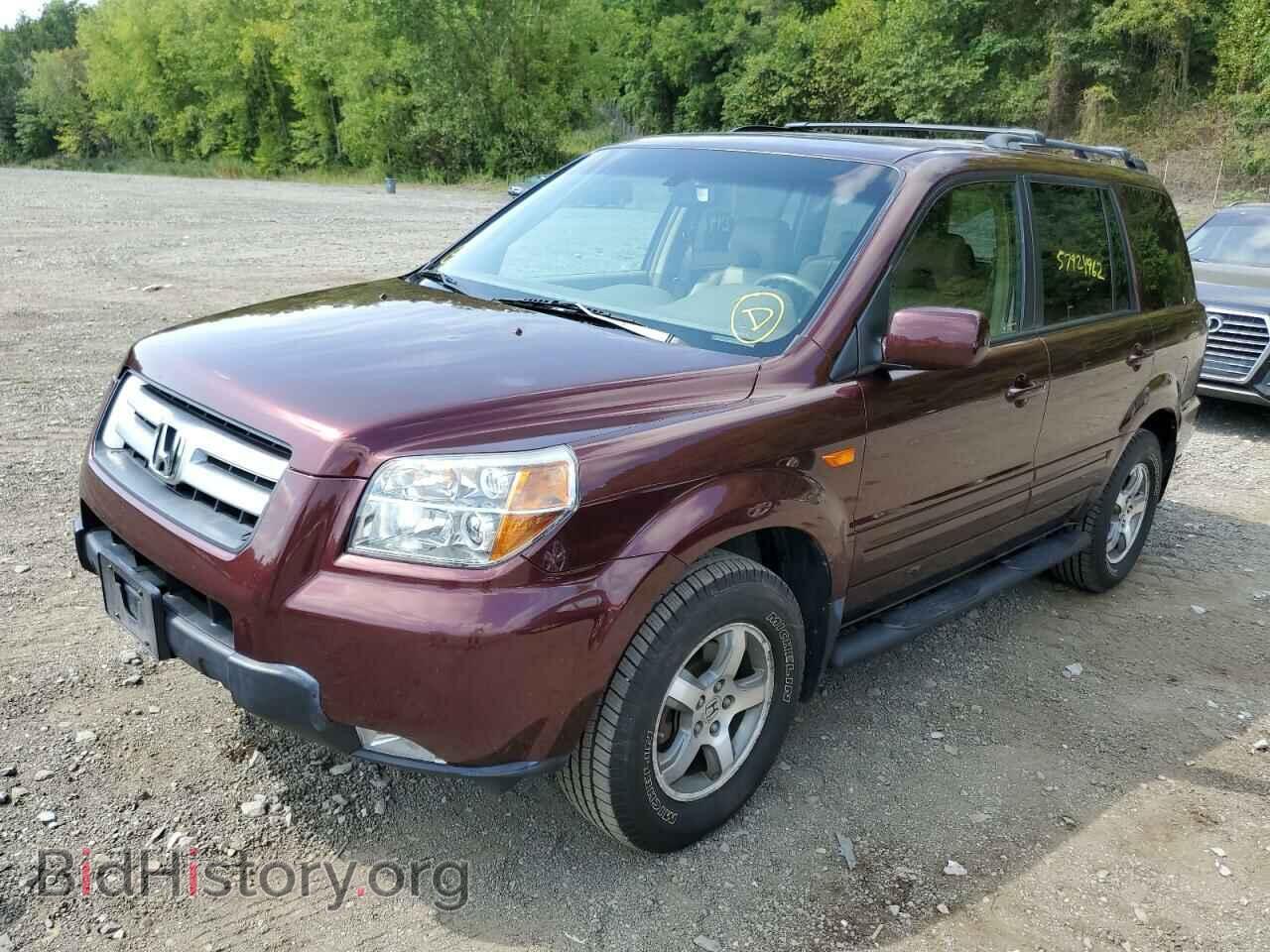 2007 HONDA PILOT - VIN: 2HKYF18557H521218 - Фото 2