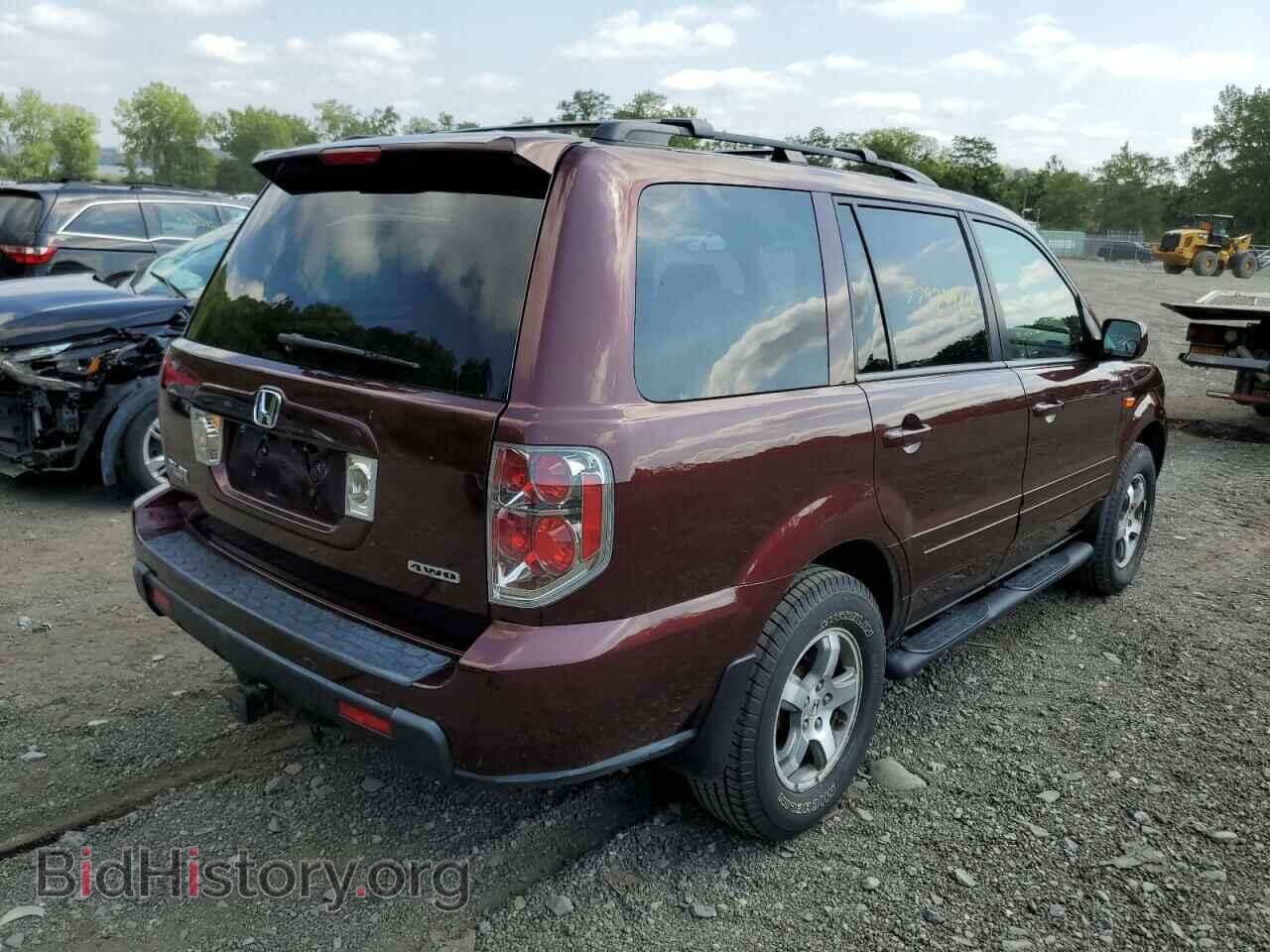 2007 HONDA PILOT - VIN: 2HKYF18557H521218 - Фото 4