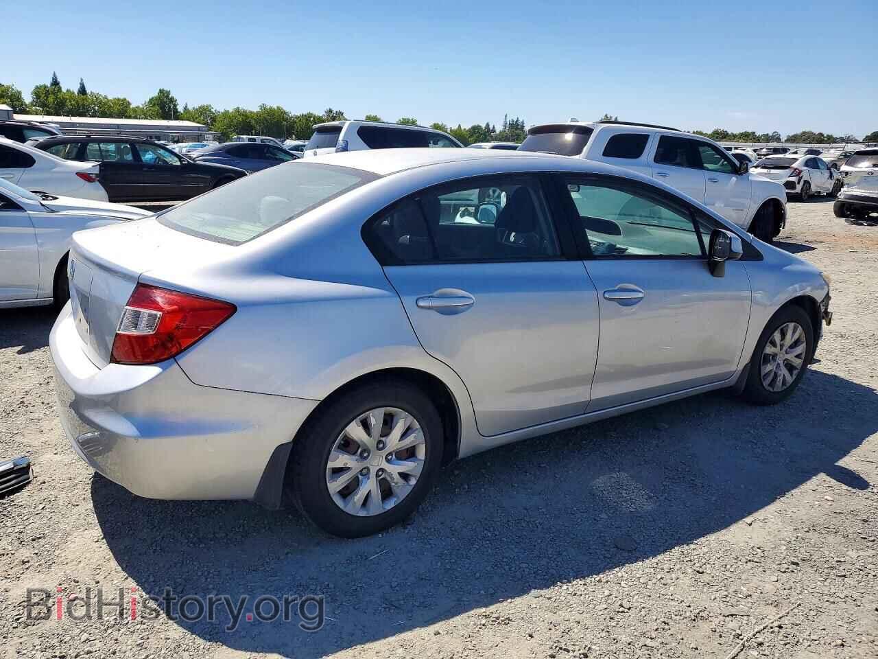 2012 HONDA CIVIC - VIN: 19XFB2F54CE337480 - Фото 3