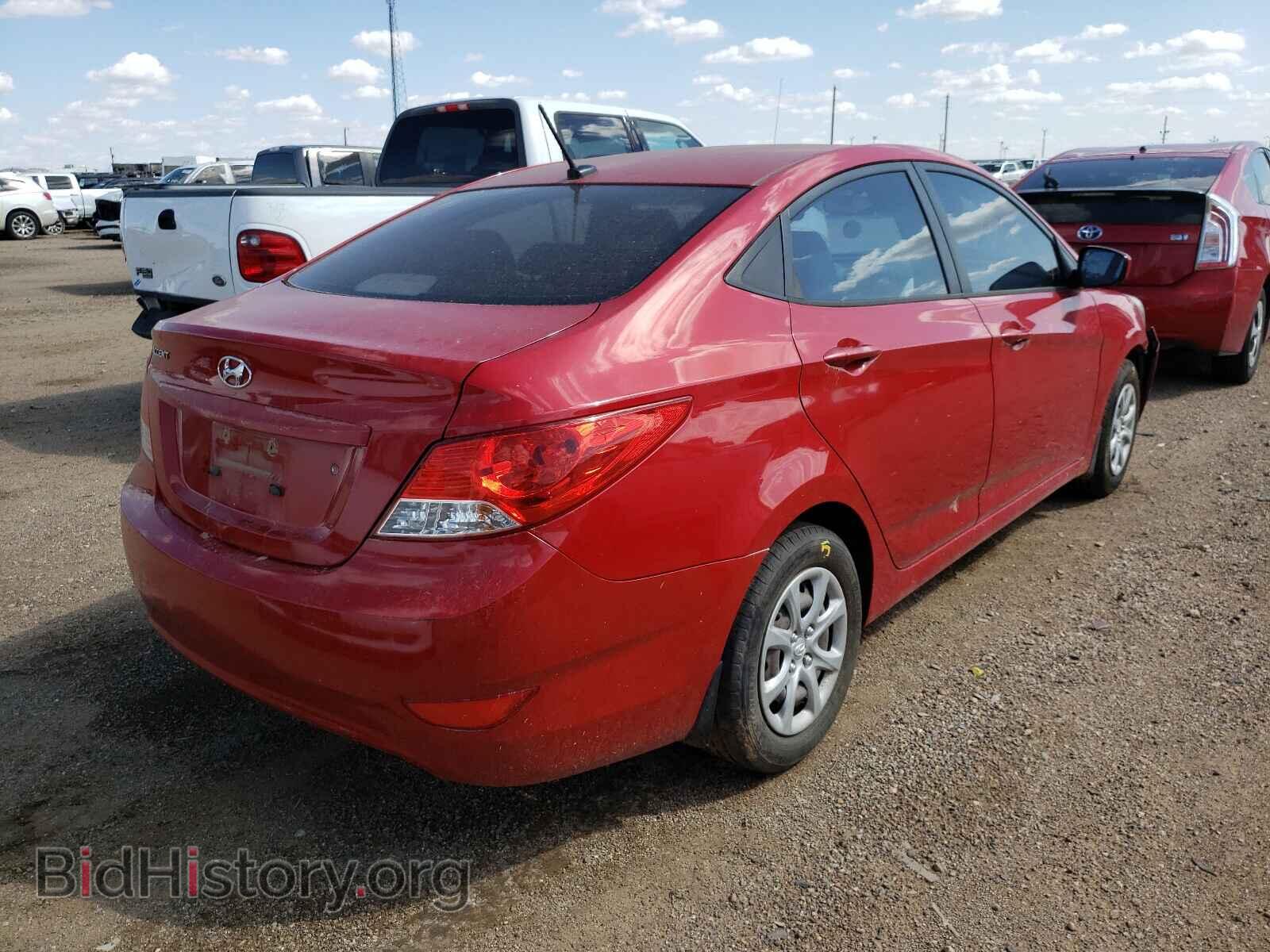 2012 HYUNDAI ACCENT - VIN: KMHCT4AE5CU229949 - Фото 4