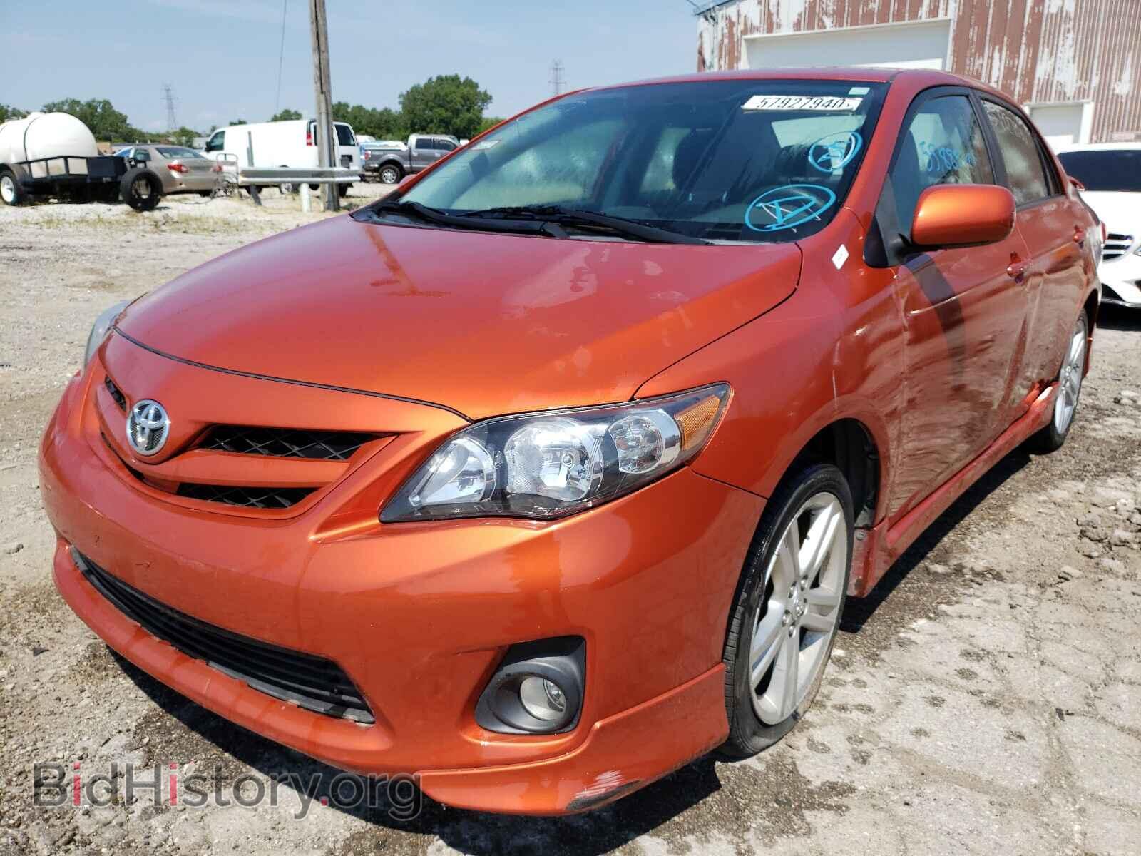 2013 TOYOTA COROLLA - VIN: 2T1BU4EE5DC070596 - Фото 2