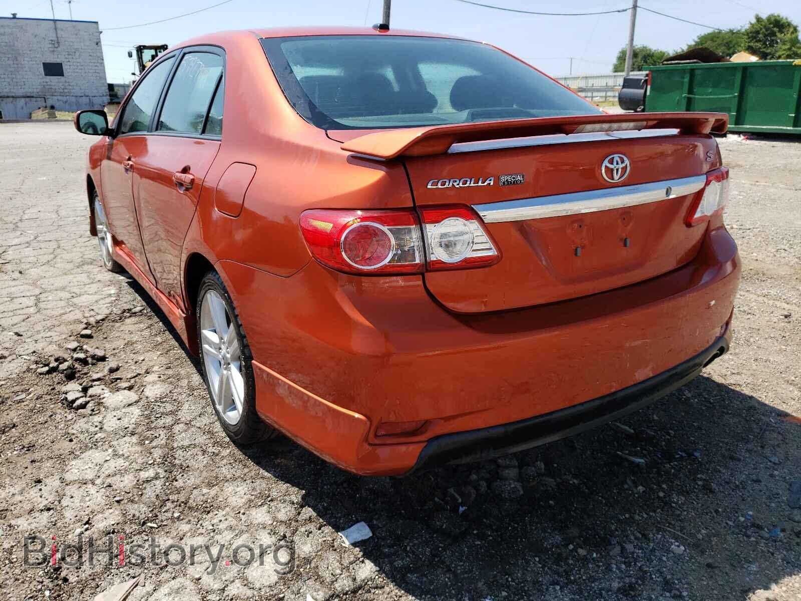 2013 TOYOTA COROLLA - VIN: 2T1BU4EE5DC070596 - Фото 3