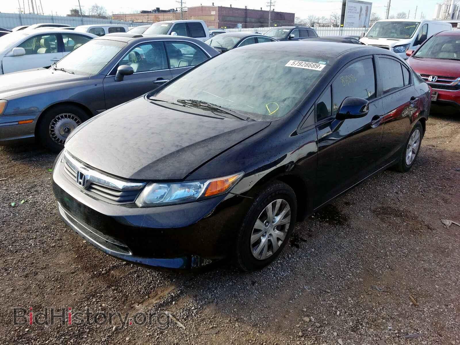 2012 HONDA CIVIC - VIN: 19XFB2F58CE033679 - Фото 2