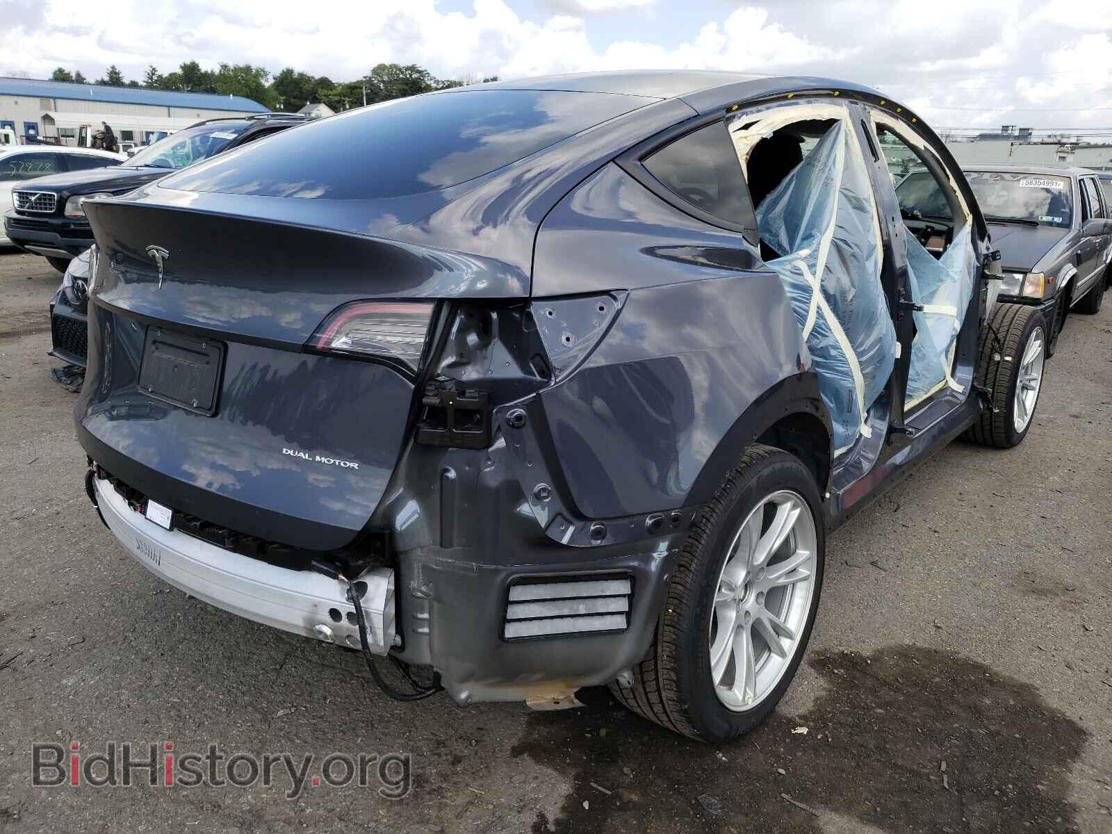 2020 TESLA MODEL Y - VIN: 5YJYGDEE8LF030055 - Фото 4