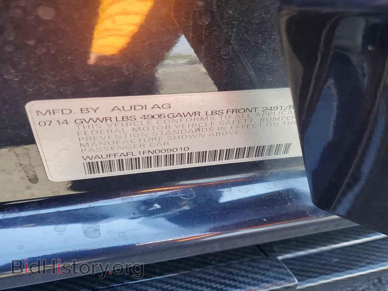 2015 AUDI A4 - VIN: WAUFFAFL1FN009010 - Photo 12