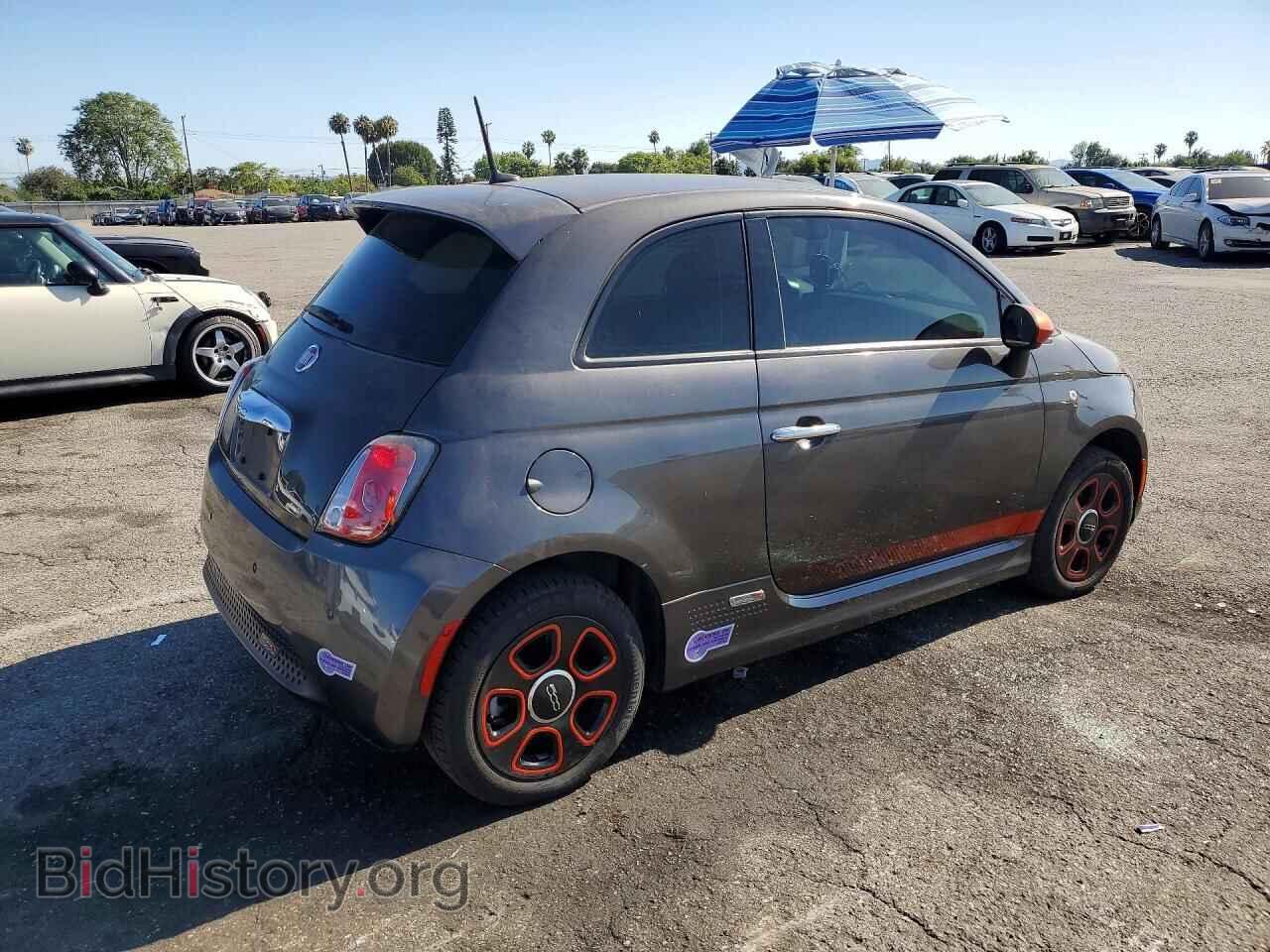 2015 FIAT 500 - VIN: 3C3CFFGE5FT749795 - Фото 3