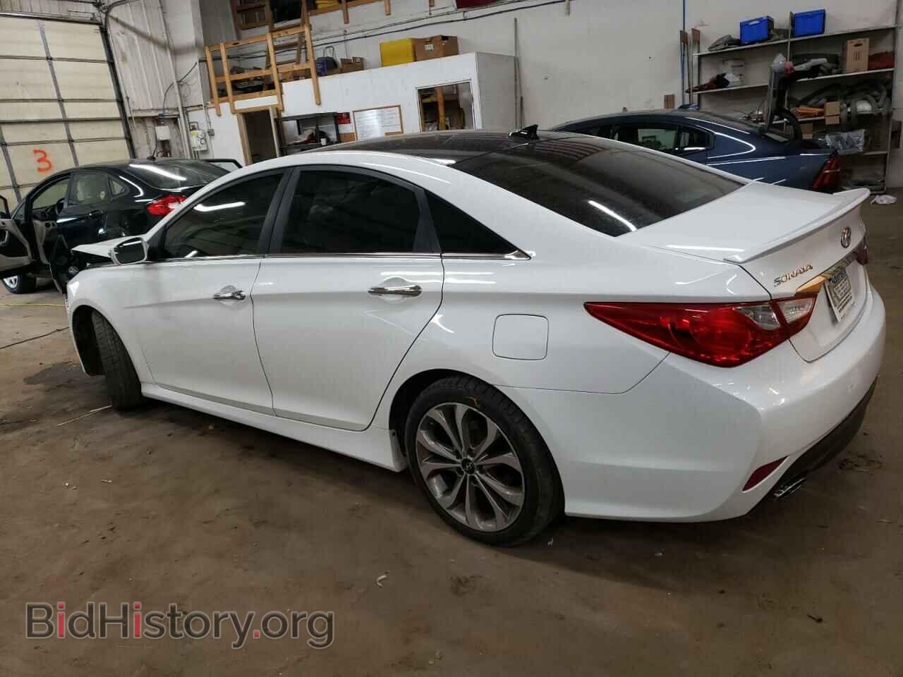 2014 HYUNDAI SONATA - VIN: 5NPEC4AC0EH845468 - Фото 2