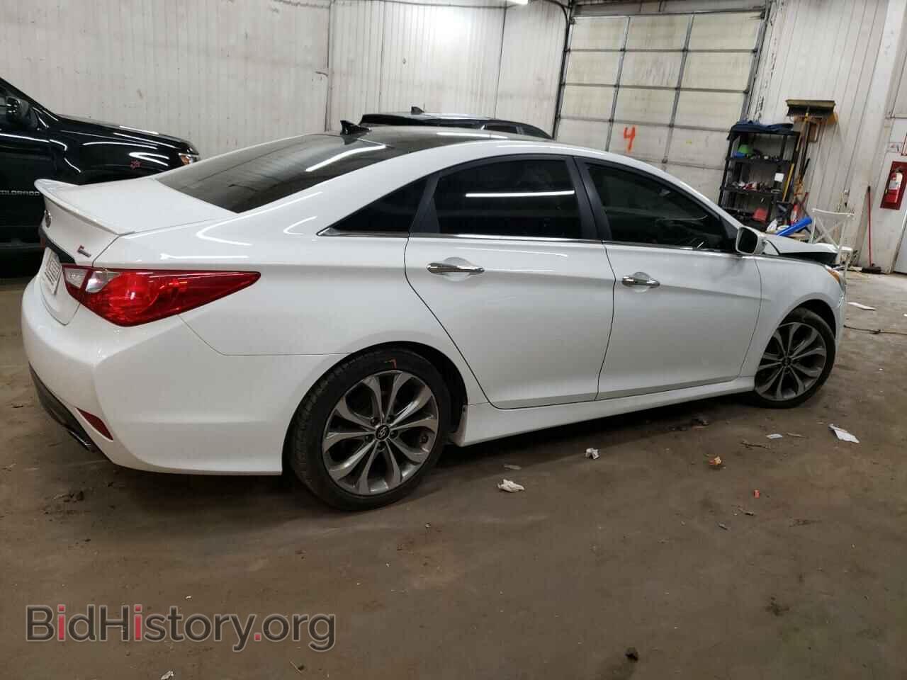 2014 HYUNDAI SONATA - VIN: 5NPEC4AC0EH845468 - Фото 3