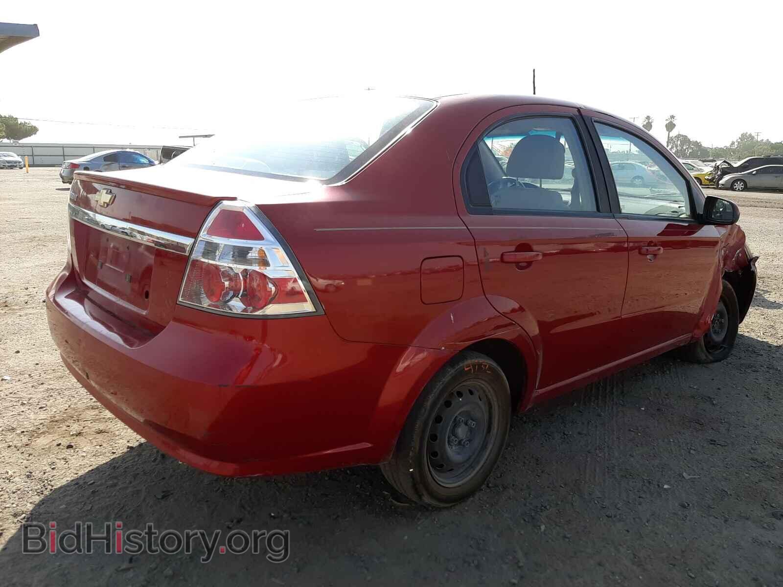 2009 CHEVROLET AVEO - VIN: KL1TD56E39B629388 - Фото 4