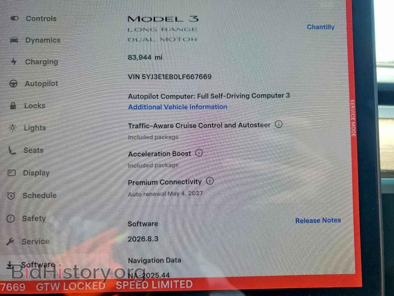 2020 TESLA MODEL 3 - VIN: 5YJ3E1EB0LF667669 - Photo 9